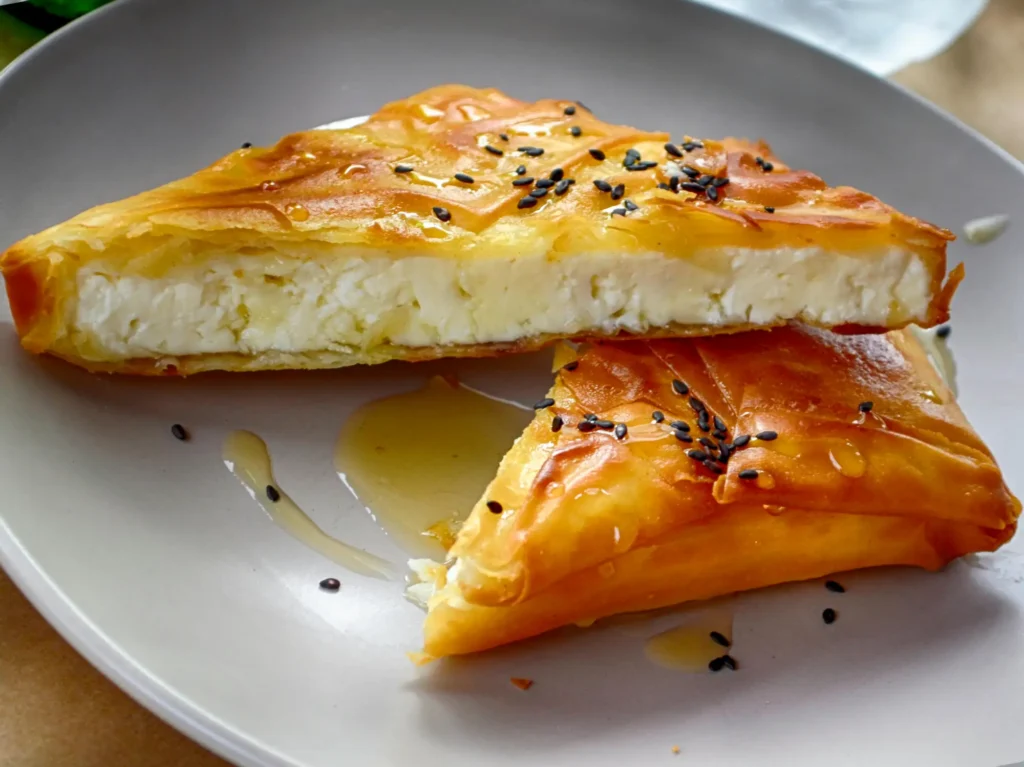 feta with honey pastry